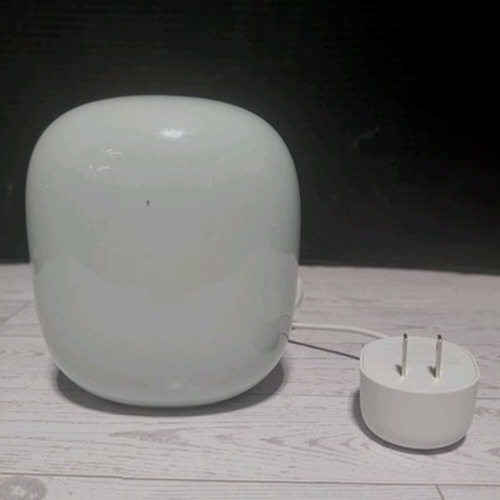 Google Nest Wifi Pro G6ZUC Wi-Fi 6E Mesh Router Fog (blue/grey) With Power Cord